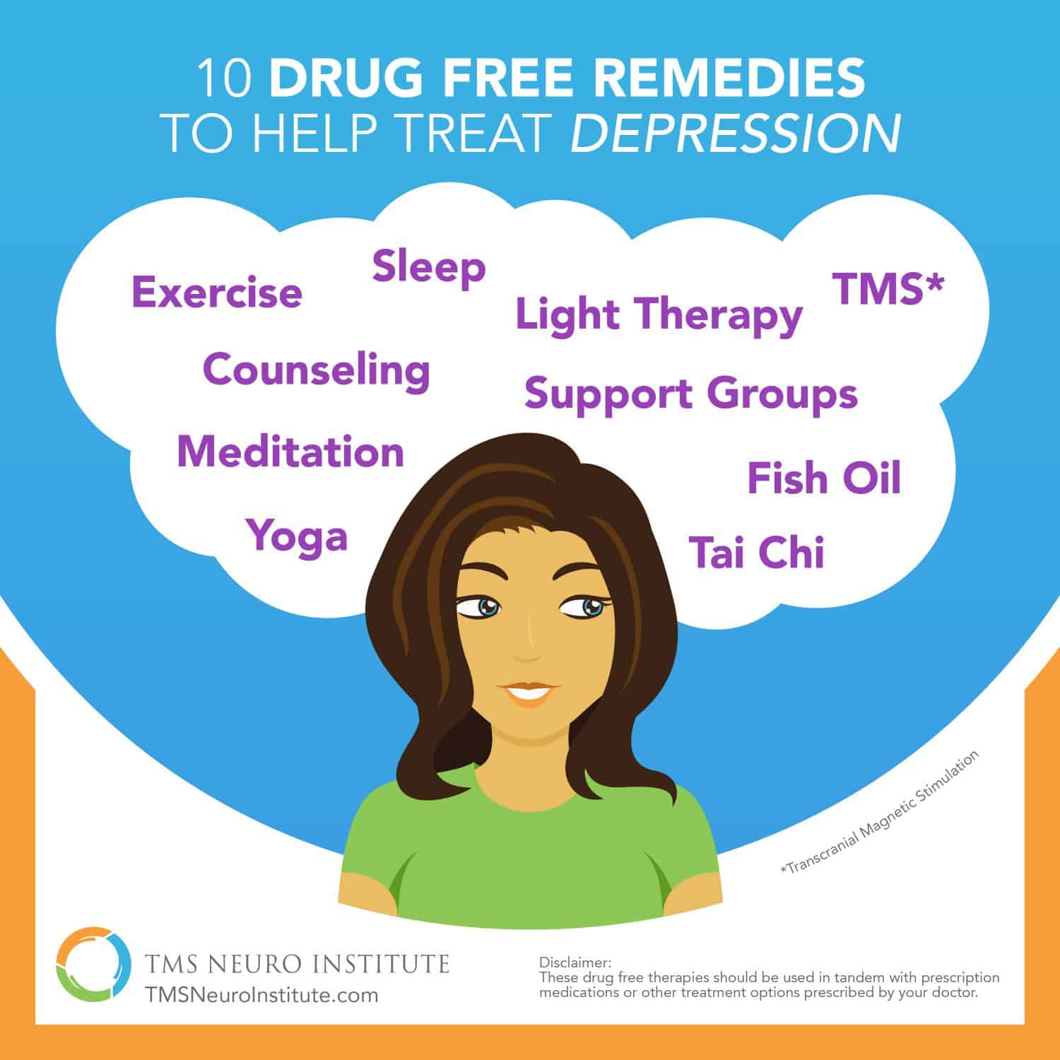 10 Drug Free Remedies To Help Treat Depression