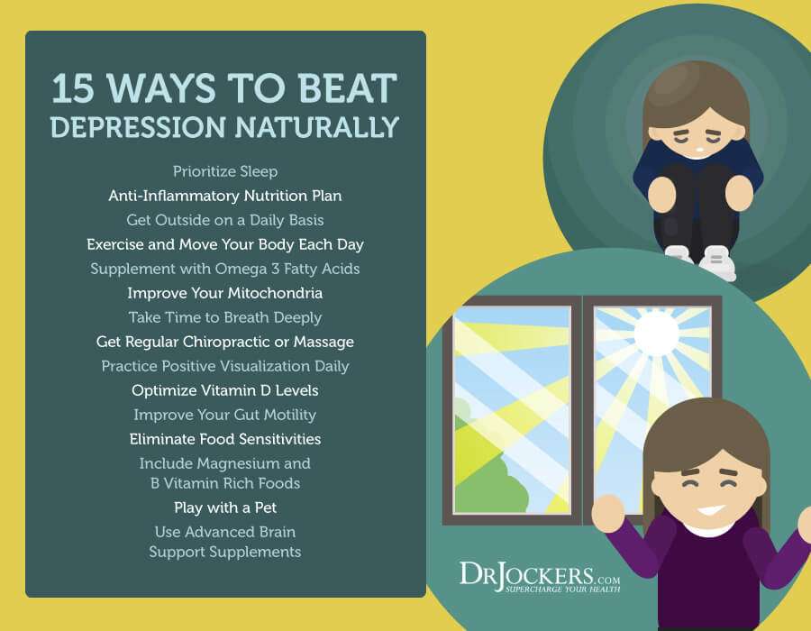 15 Ways to Beat Depression Naturally With Nutrition and ...