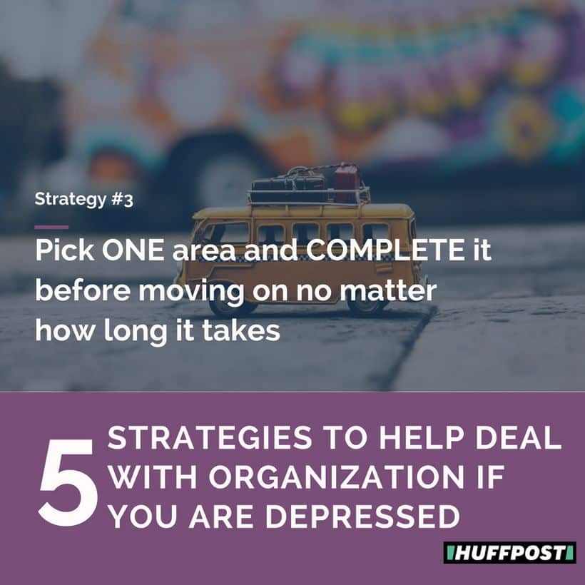 5 Tips for Getting Organized When Depressed