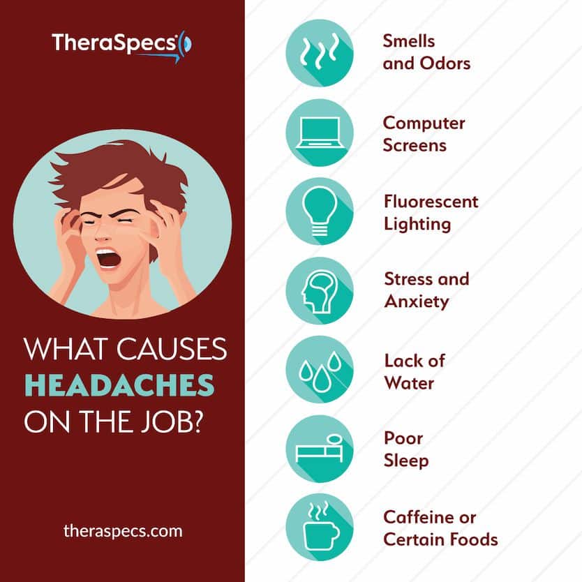 7 Reasons You Get Regular Headaches At Work Theraspecs