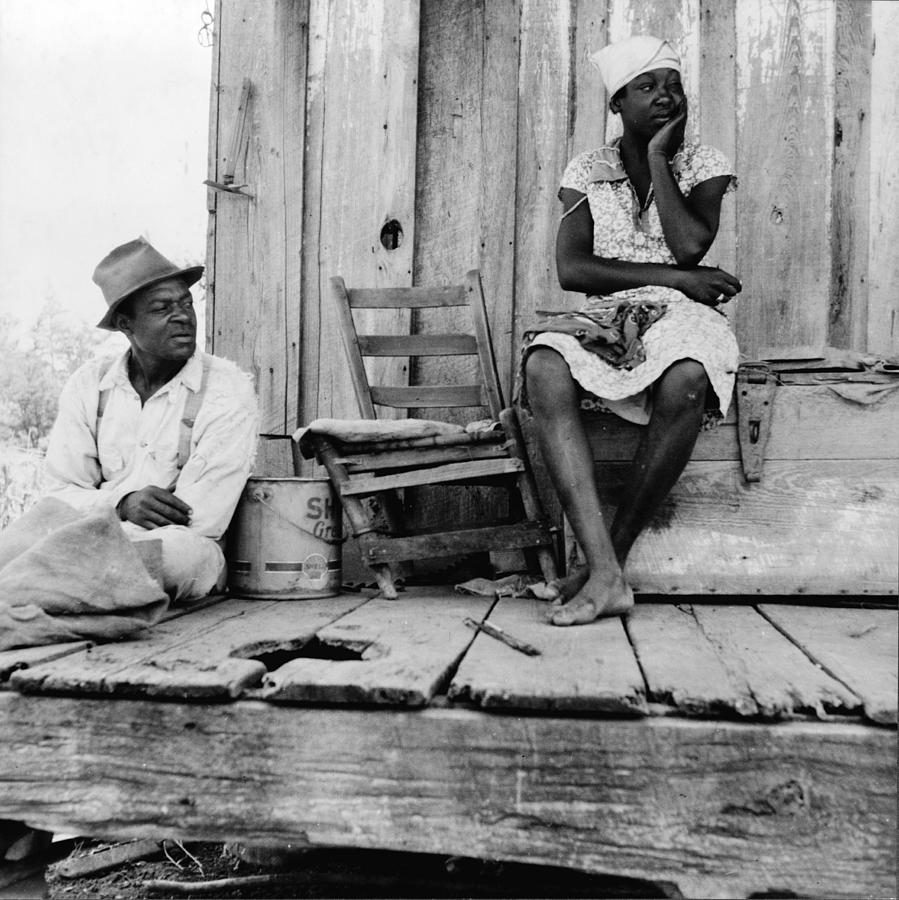 African American Sharecroppers, Titled Photograph by Everett