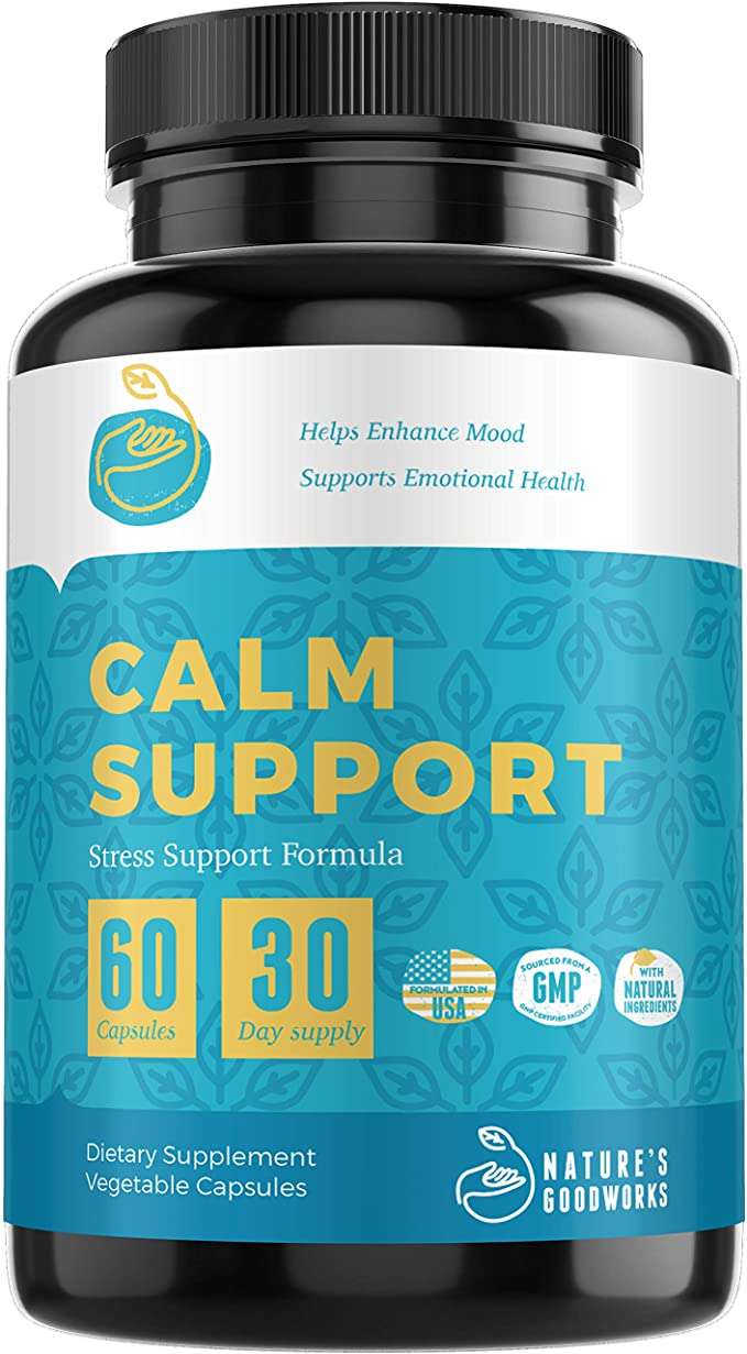 Amazon.com: Anxiety Relief &  Natural Calm Anxiety Supplements for ...