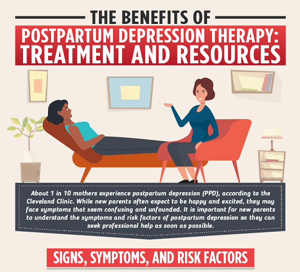 Benefits of Postpartum Depression Therapy: Treatment and Resources