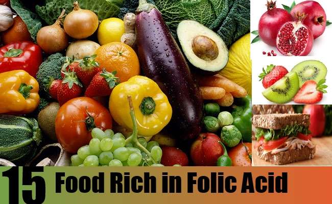 Best 15 Food Rich in Folic Acid â Natural Home Remedies &  Supplements