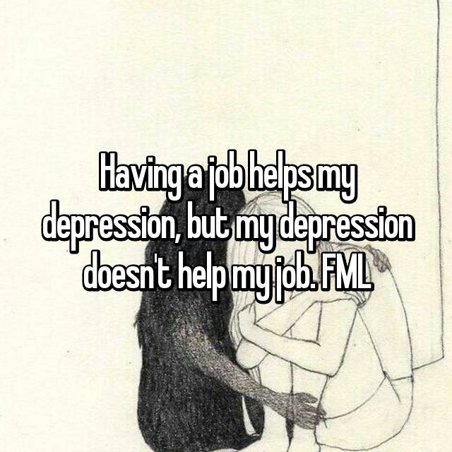 Dealing With Depression At Work