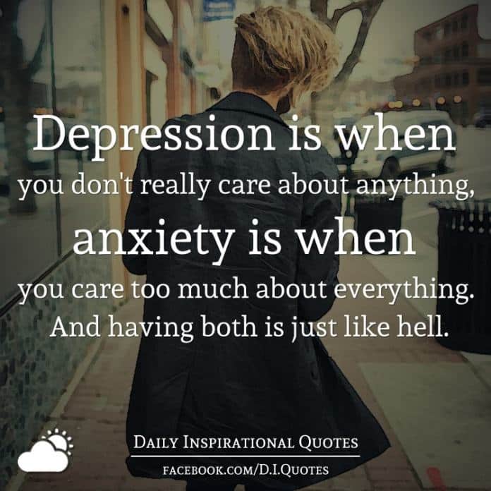 Depression is when you don
