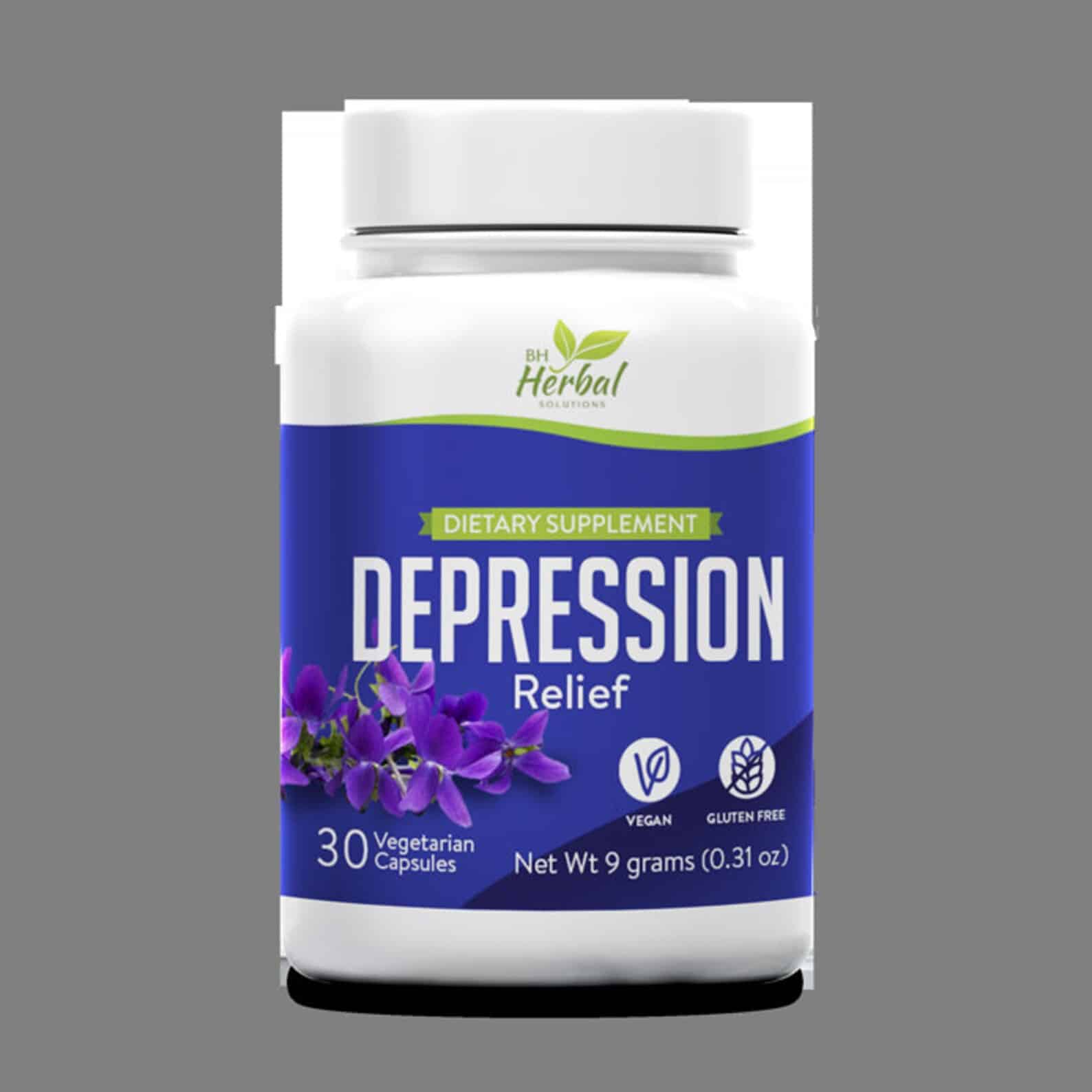 Depression Relief Natural Anti Depressant Pills Depression