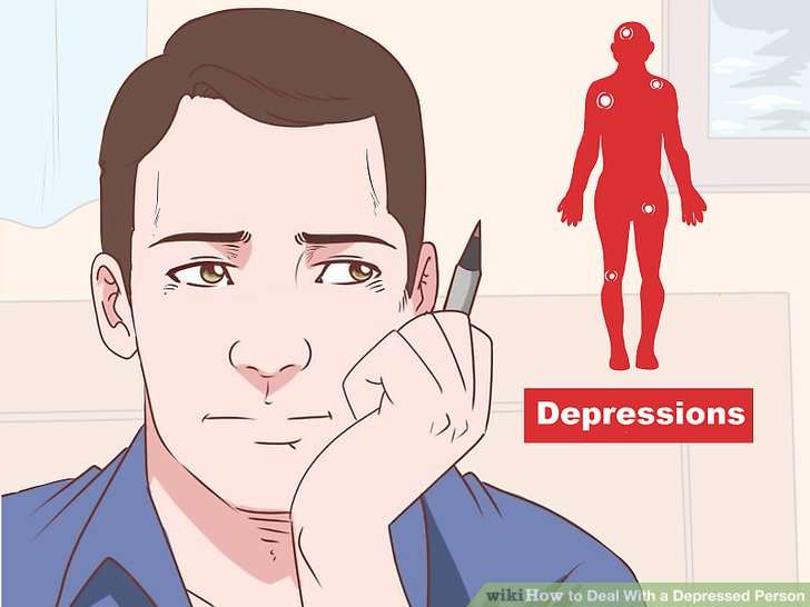 How to Deal With a Depressed Person (with Pictures)