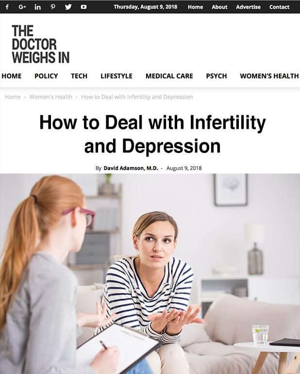 How to Deal with Infertility and Depression