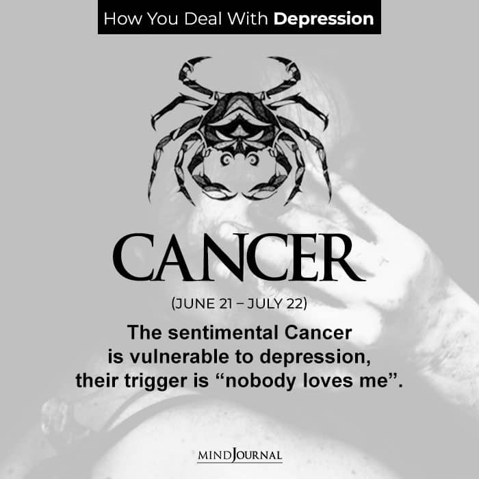 How You Deal With Depression, According To Your Zodiac Sign