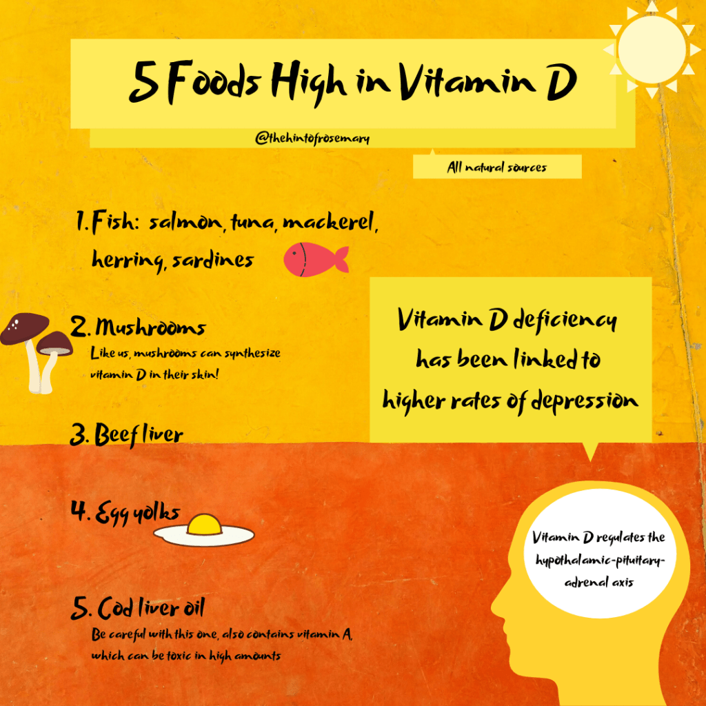 Increase your vitamin D for depression
