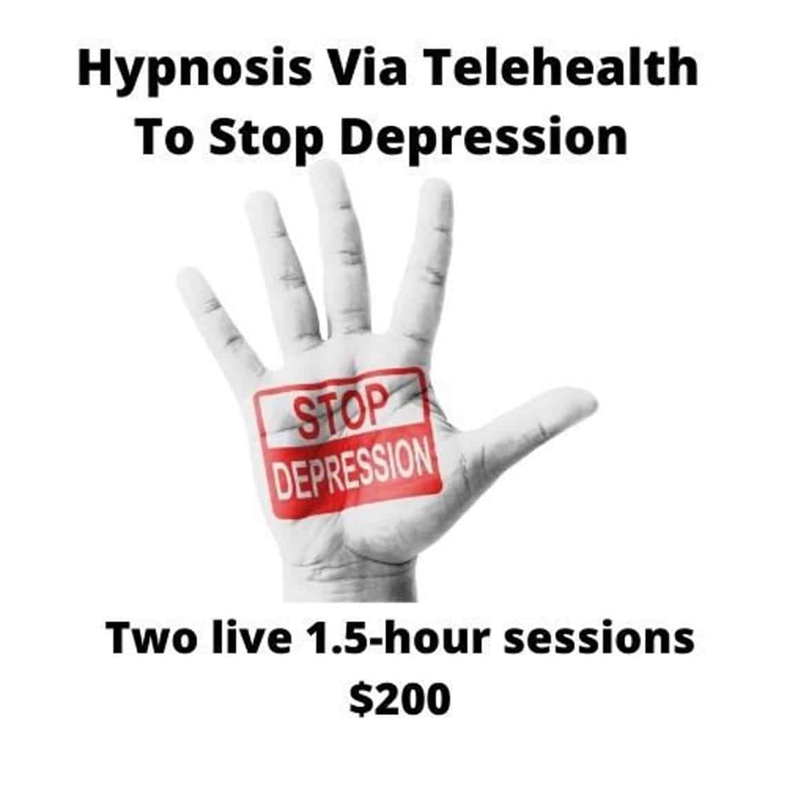 Live Hypnosis session to take control of your depression