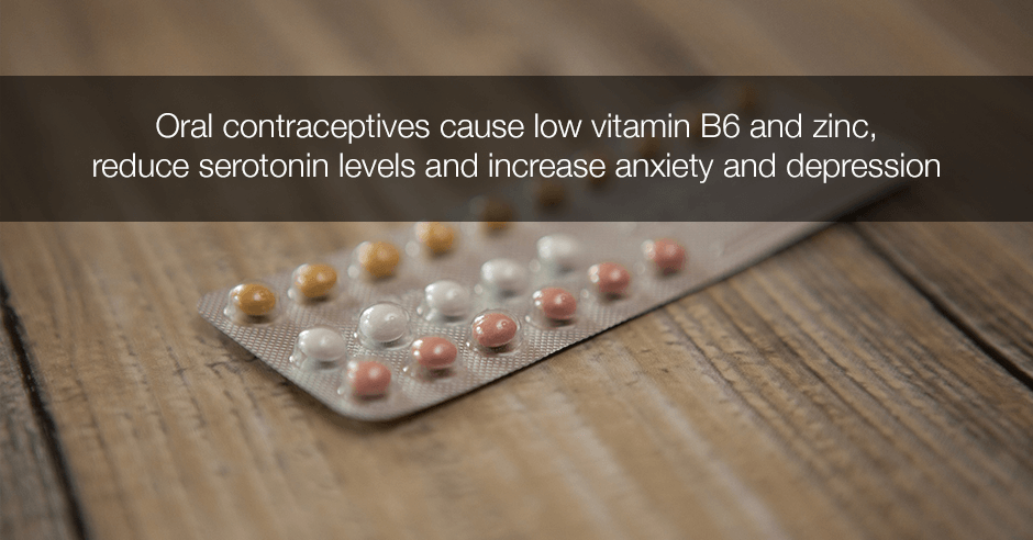 Oral contraceptives cause low vitamin B6 and zinc, reduce ...