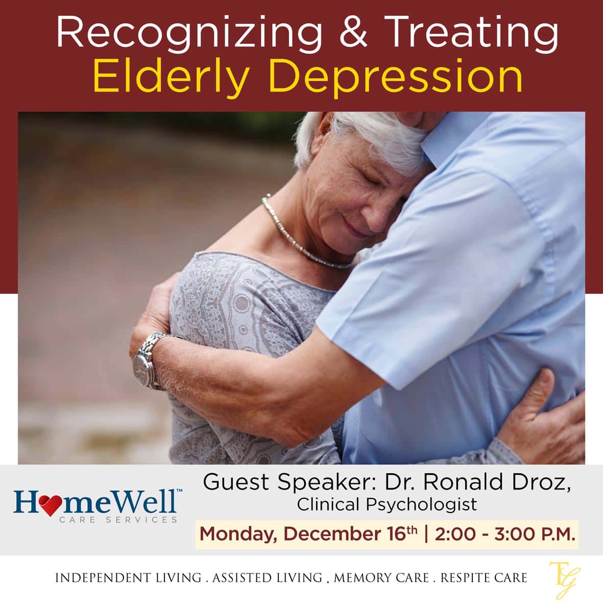 Recognizing and Treating Elderly Depression