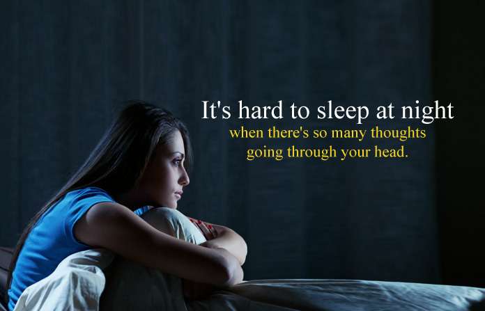 Sad Sleepless Night Quotes, No Sleep in Nights Status ...