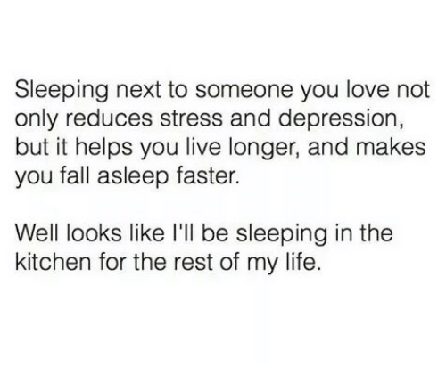 Sleeping Next to Someone You Love Not Only Reduces Stress ...