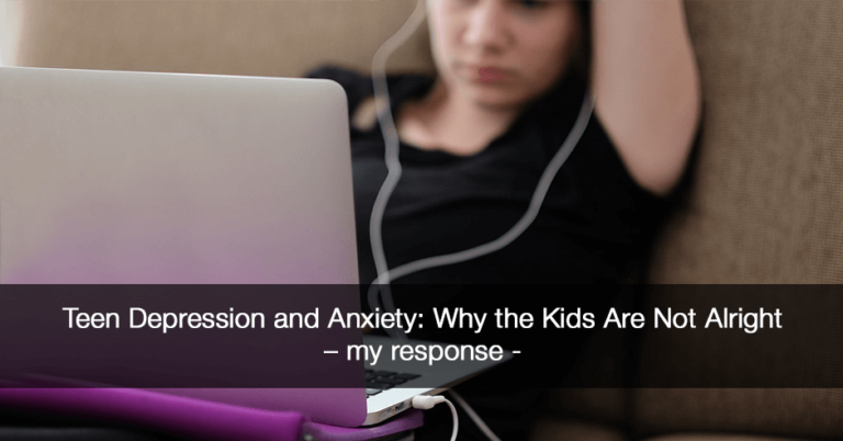 Teen Depression and Anxiety: Why the Kids Are Not Alright ...