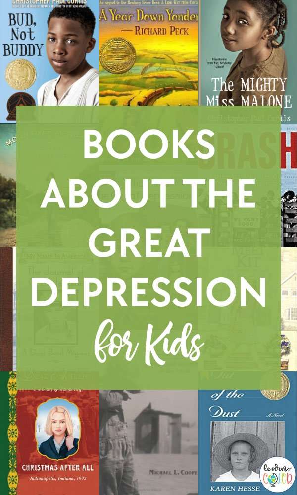 The Great Depression Books for Kids (Elementary and Middle School)
