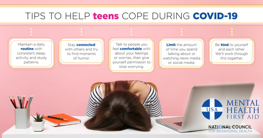 Tips to Help Teens Cope During COVID