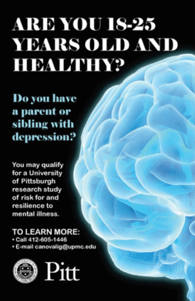 University of Pittsburgh Depression Study: Risk and Resilience