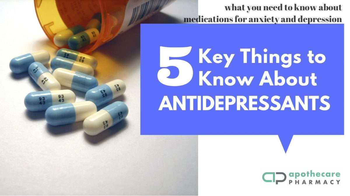 What you need to know about medications used for anxiety and depression ...