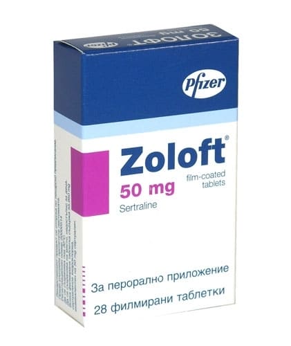 Zoloft 50 mg (Sertraline) 28 film